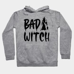 Bad Witch Halloween design Hoodie